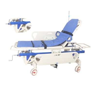 China Hospital folding bed medical dock cart for ICU room