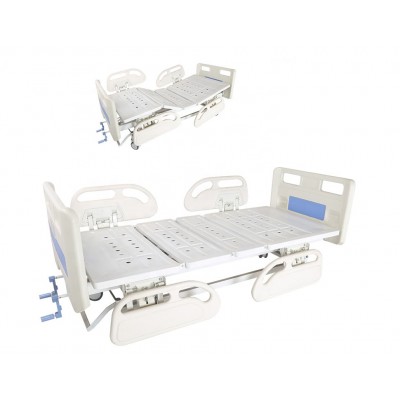 Manual ISO approved adjustable hospital bed for home